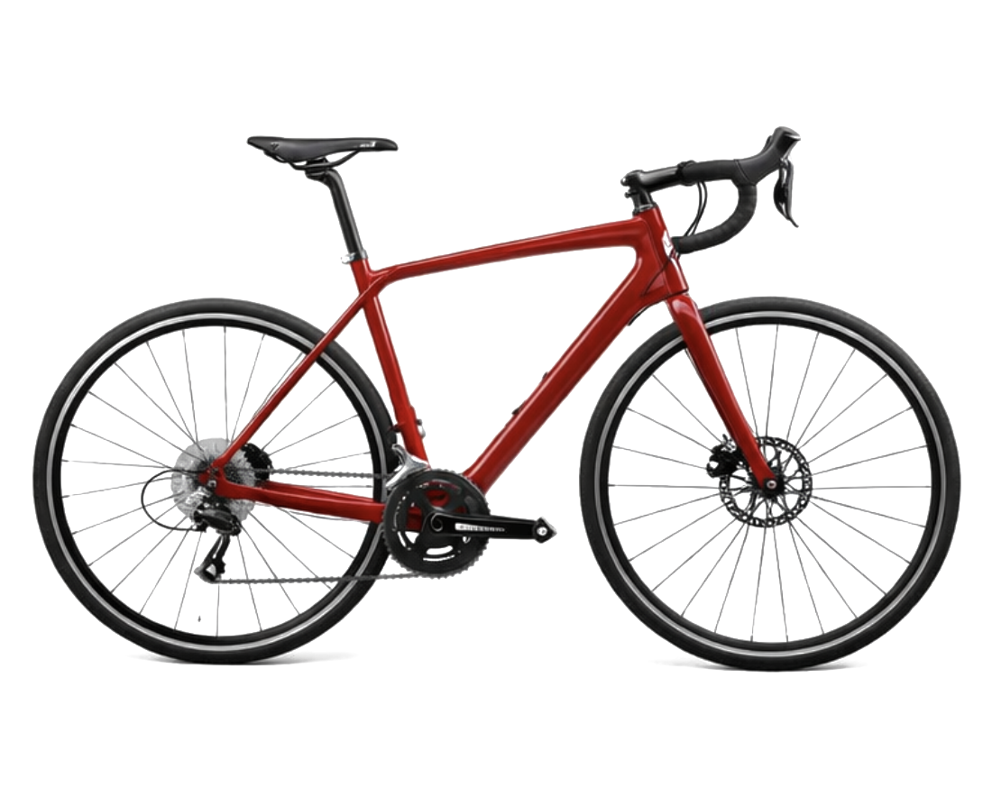 Well-maintained road bike showing factors that increase resale value